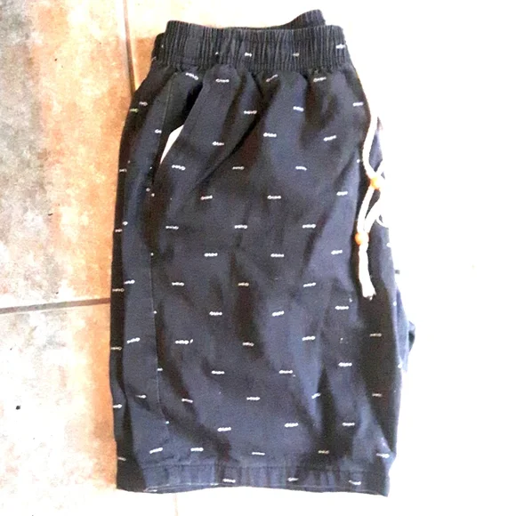 💌 5 for 15 - Mens XS Navy Blue Fishbone Shorts - Picture 2 of 5